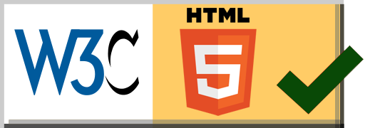 sito validato con gli standard html 5 del w3c